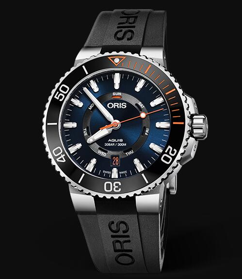 Review Oris Aquis 43.5mm STAGHORN RESTORATION LIMITED EDITION 01 735 7734 4185-Set RS Replica Watch